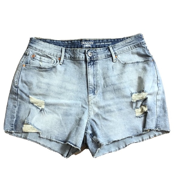 Levi’s Denizen High Rise Shorts - Picture 1 of 8